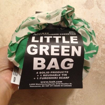 LUSH Little Green Bag