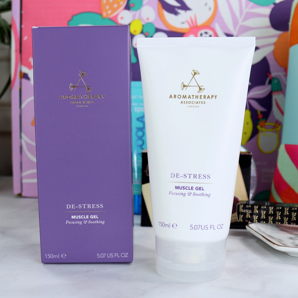 Aromatherapy Associates De Stress Muscle Gel in the Summer 2018 FabFitFun Box - FabFitFun Summer 2018 Unboxing and Giveaway featured by popular Los Angeles style blogger, My Beauty Bunny