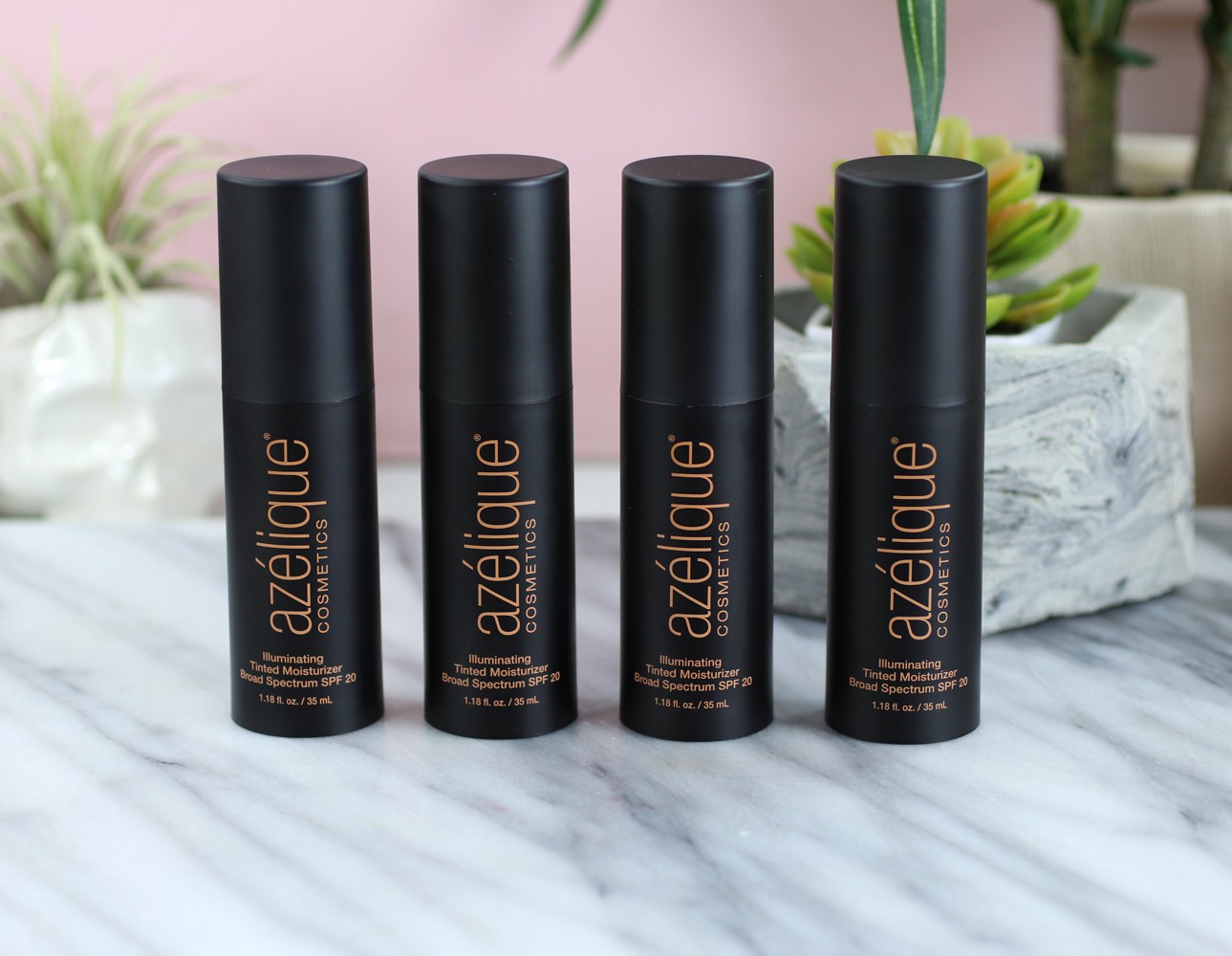 Azelique Tinted Moisturizer SPF 20 Review - Review of Azelique Cosmetics by Los Angeles cruelty free beauty blogger My Beauty Bunny