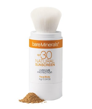 bareMinerals SPF 30 sunscreen