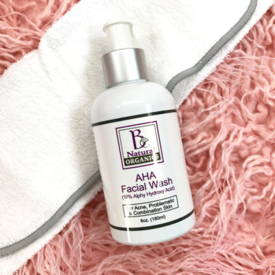 Be Natural Organics AHA Facial Wash