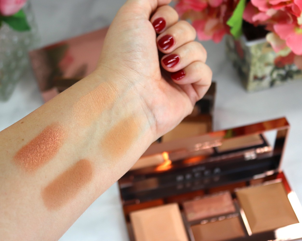 Becca Be a Light Medium to Deep Palette Review - New Sephora Favorites from Urban Decay, Becca and Hourglass featured by popular Los Angeles cruelty free beauty blogger, My Beauty Bunny