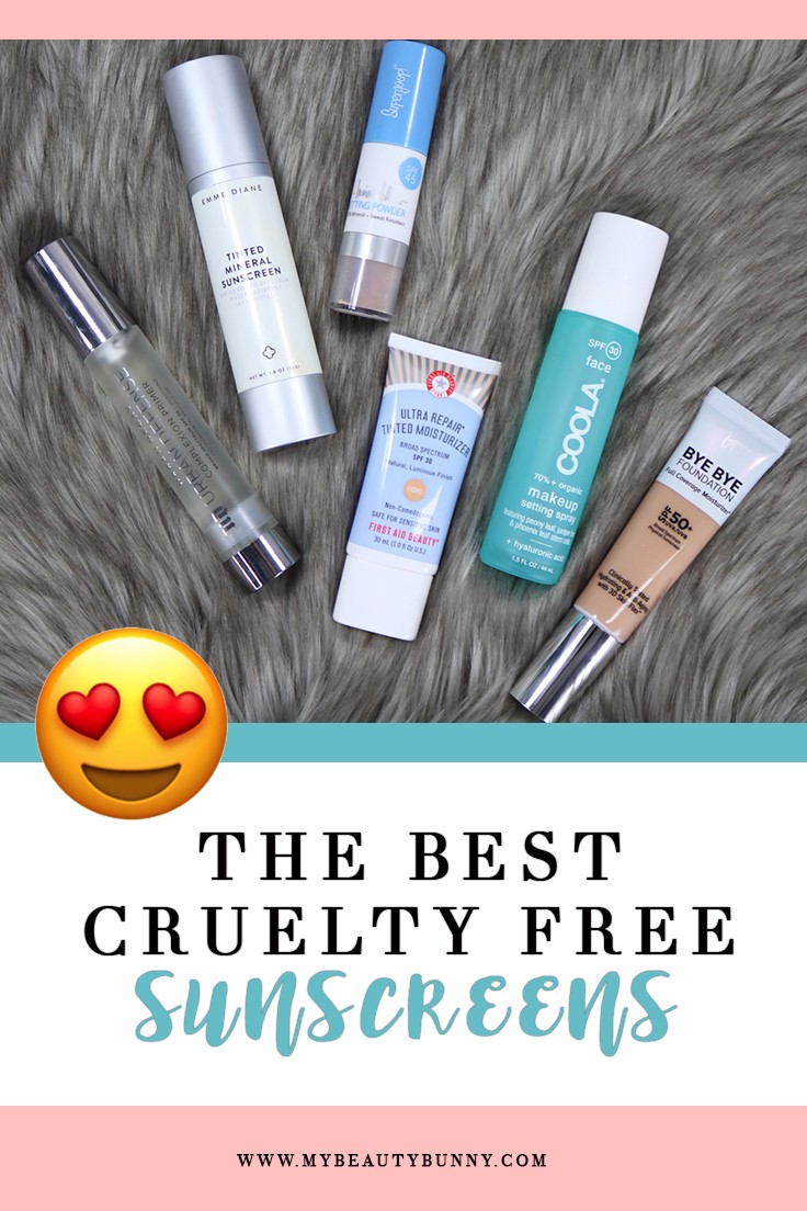 Best Cruelty Free Sunscreen for Your Face by popular Los Angeles cruelty free beauty blogger My Beauty Bunny