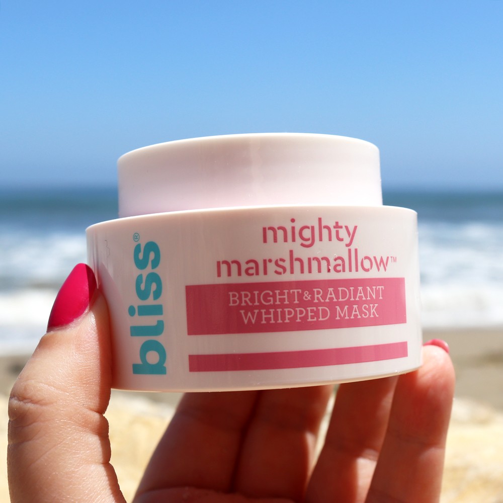 Bliss Cruelty Free Mighty Marshmallow Face Mask - 5 Summer Beauty Must Haves For Healthy Skin featured by popular Los Angeles cruelty free beauty blogger My Beauty Bunny