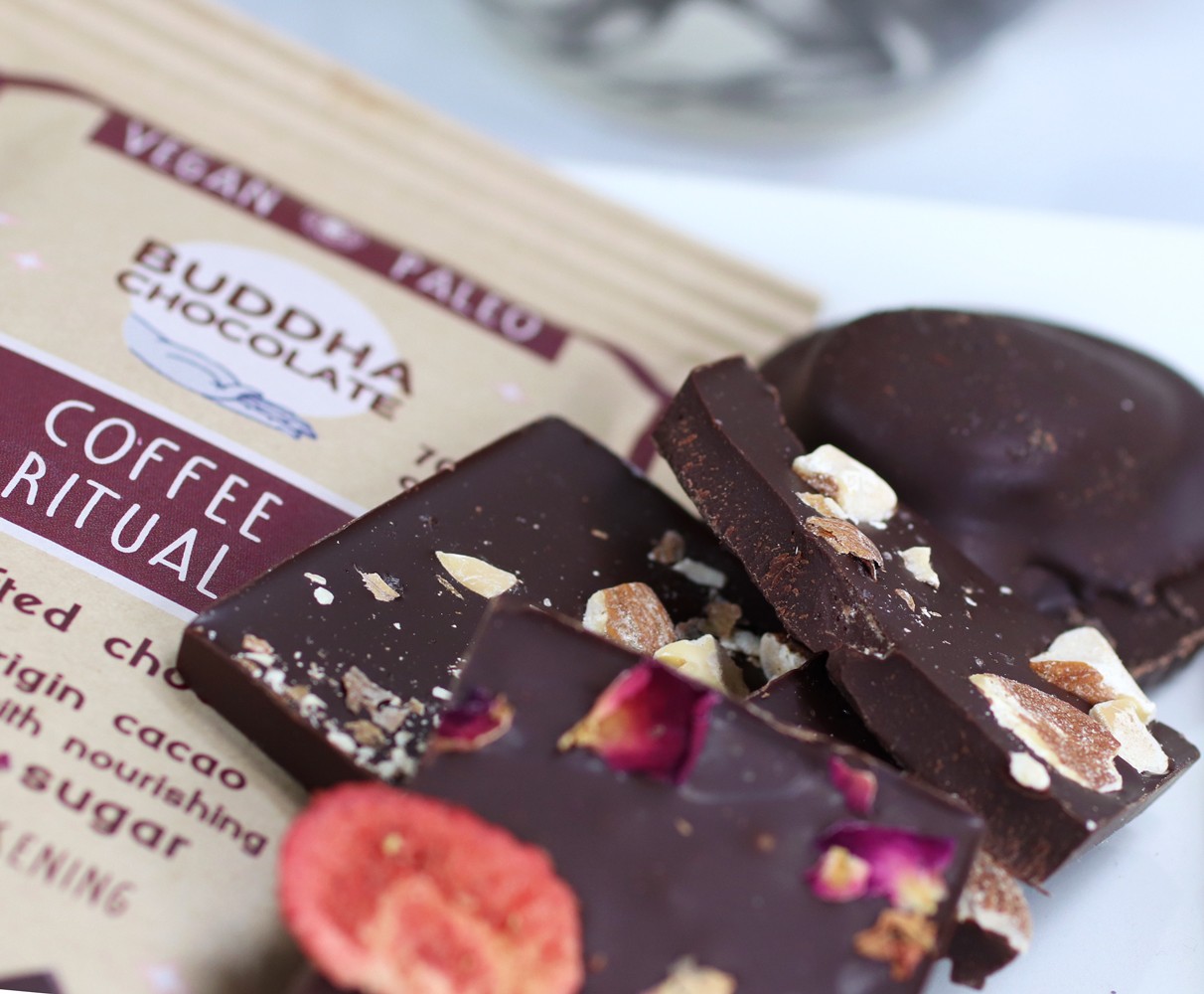 Buddha Chocolate is the BEST paleo and vegan chocolate ever - review by health blogger My Beauty Bunny