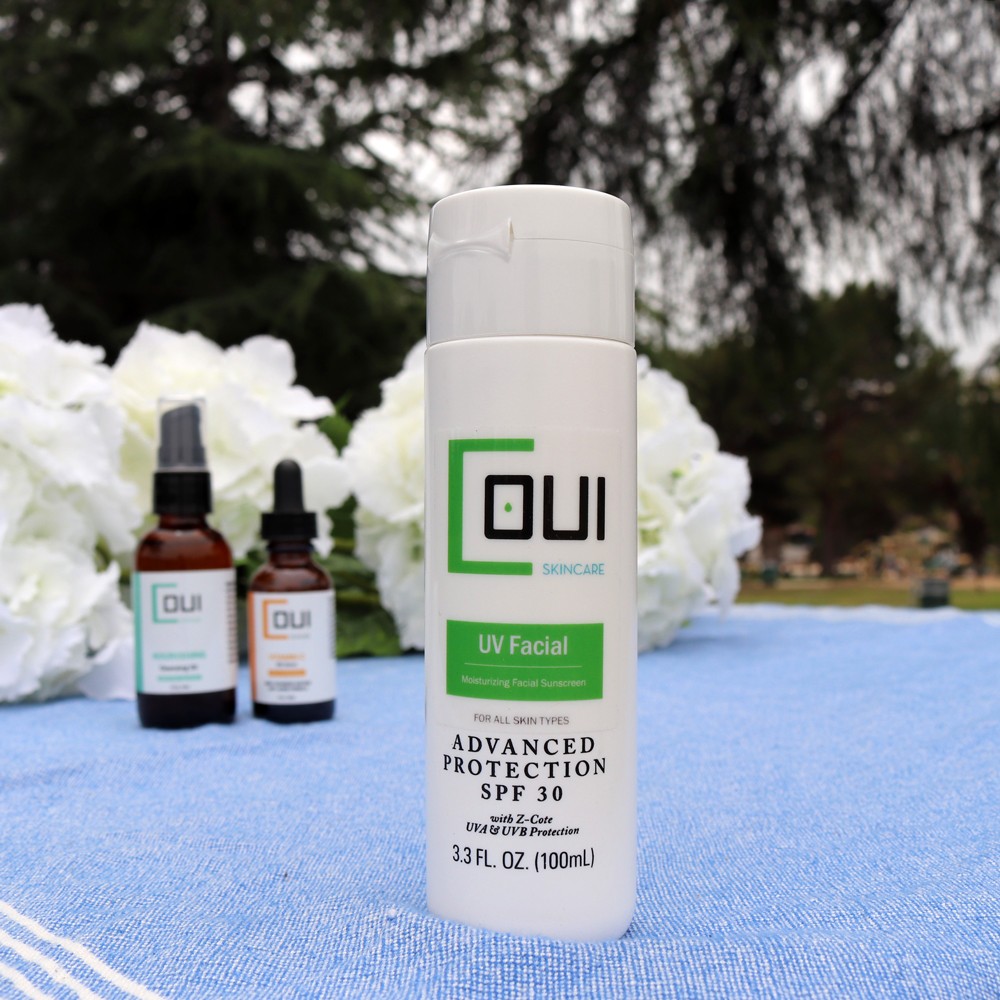 COUI Skincare UV Facial SPF 30 Review by popular Los Angeles beauty blogger My Beauty Bunny