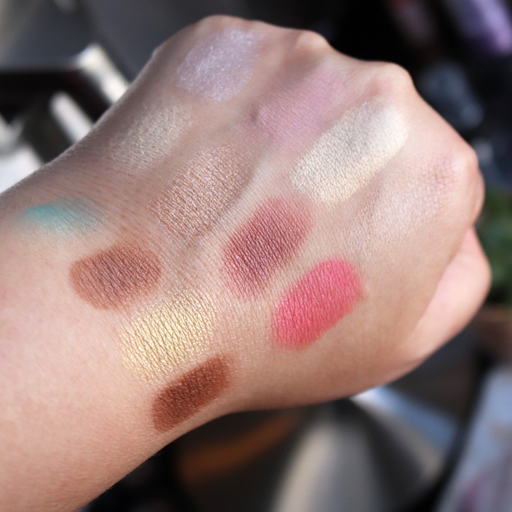 Cargo Havana Nights Palette Swatches by Cruelty Free Beauty Blogger, My Beauty Bunny