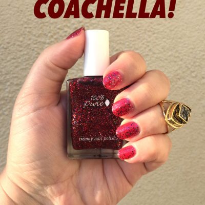 Coachella nail polish 100 Percent Pure