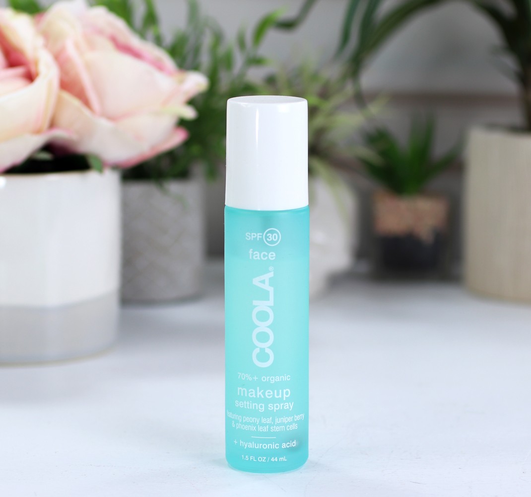 Coola Makeup Setting Spray SPF 30 Review - Best Cruelty Free Sunscreen for Your Face by popular Los Angeles cruelty free beauty blogger My Beauty Bunny
