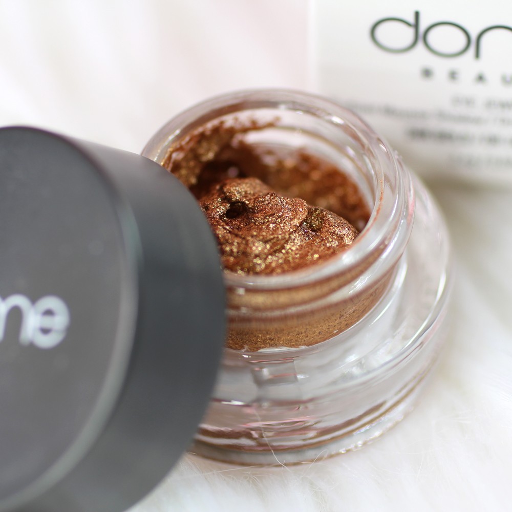 Dome Cosmetics Cruelty Free Gold Mousse Eyeshadow 24K Gold