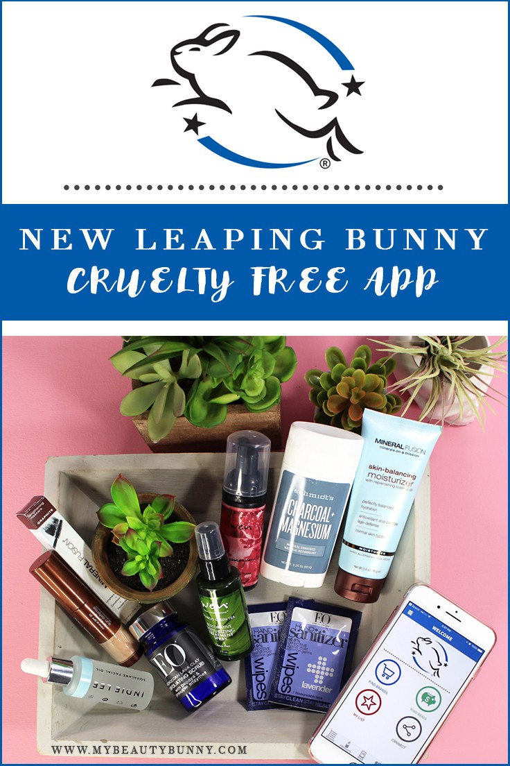 New and Improved Cruelty Free Leaping Bunny App