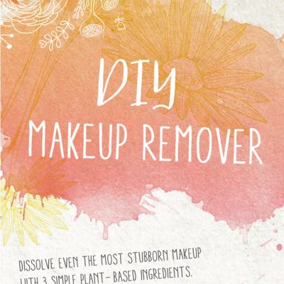 DIY makeup remover