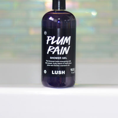 lush plum rain body wash
