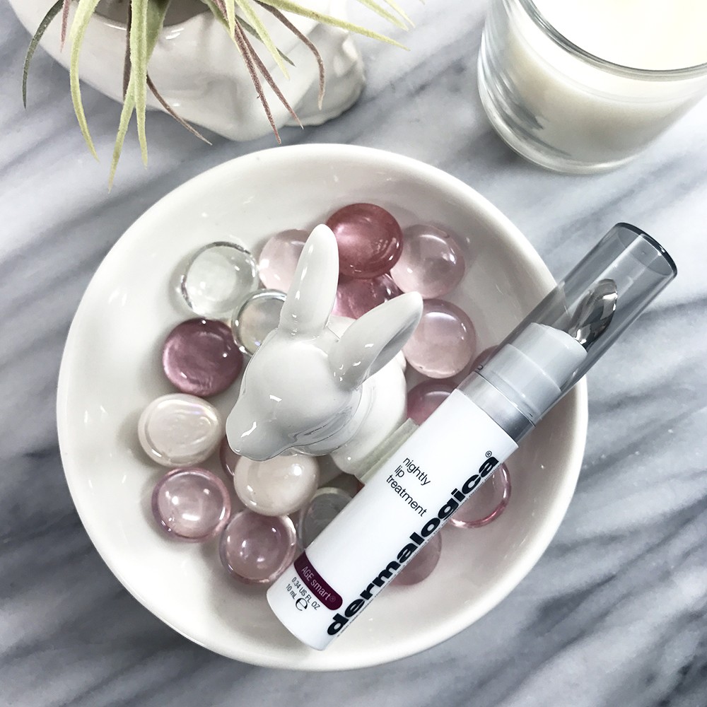 Dermalogica Nightly Lip Treatment Review - Essential Chapped Lips Products by LA cruelty free beauty blogger My Beauty Bunny - My Favorite Summer Lip Colors featured by popular Los Angeles cruelty free beauty blogger My Beauty Bunny