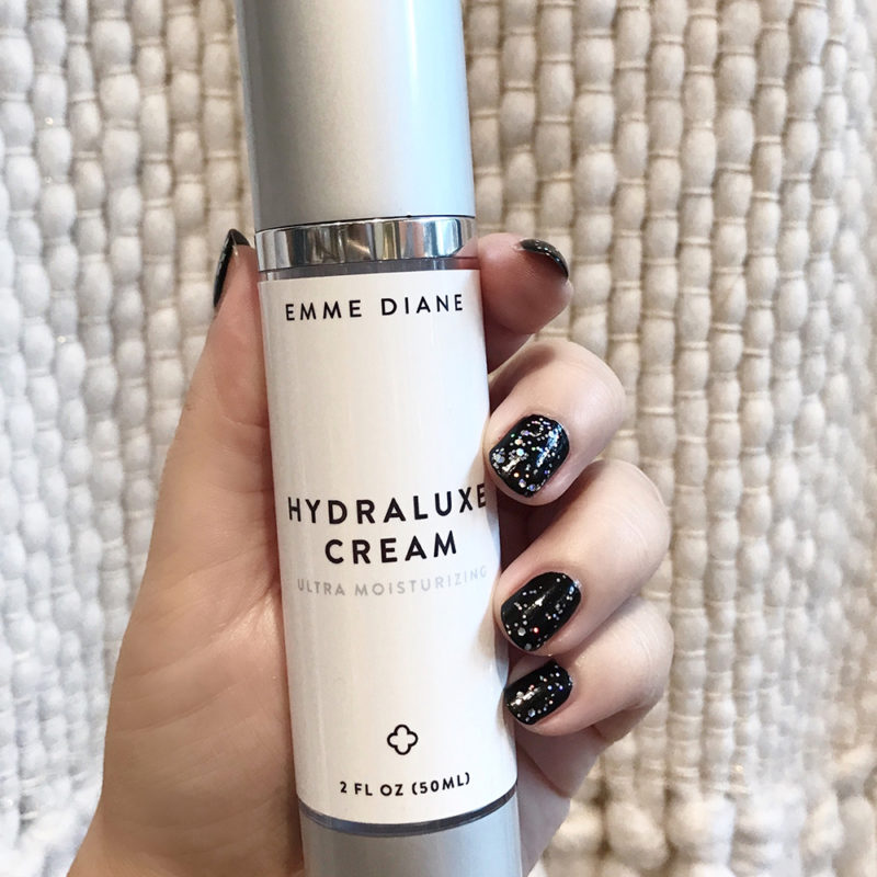 Emme Diane Hydraluxe Cream Review - Products You Need For Dry Acne Prone Skin by popular LA cruelty free beauty blogger My Beauty Bunny