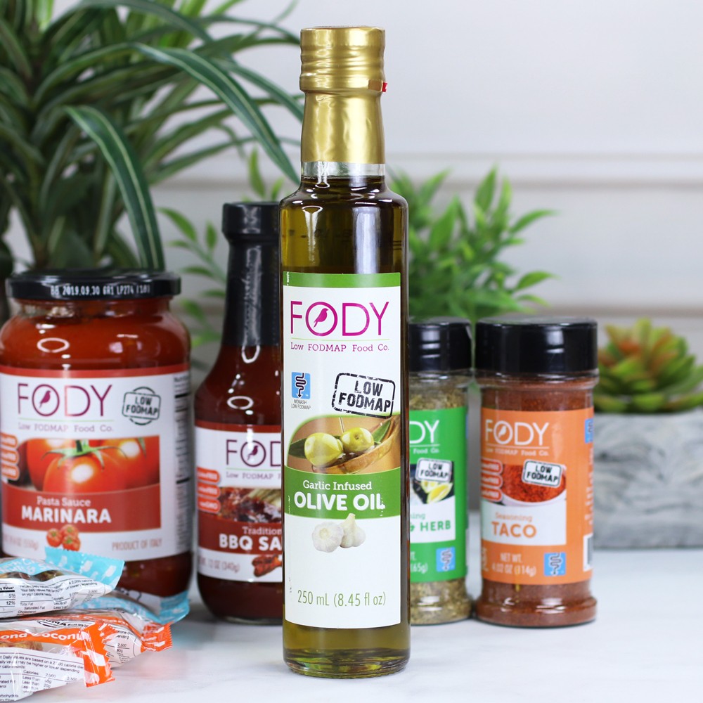 Fody Low FODMAP Garlic Infused Olive Oil Review