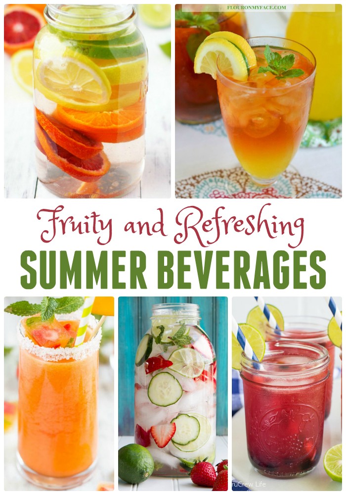 Fruity and Refreshing Summer Drink Ideas featured by popular Los Angeles lifestyle blogger My Beauty Bunny