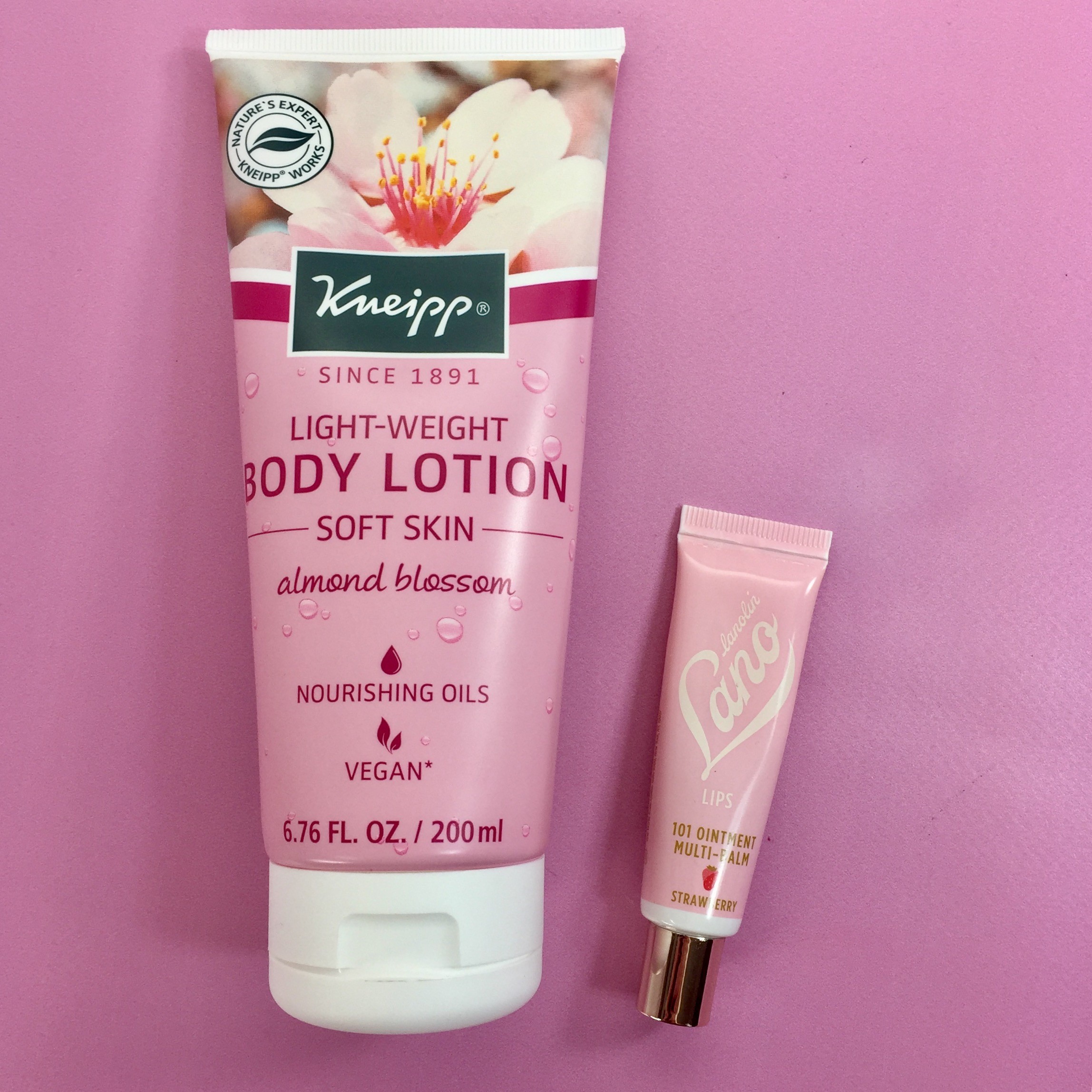 Kneipp and Lanolips