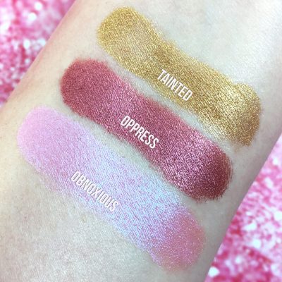 Furless Eyeshadow Pigment Swatches