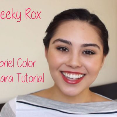 Cheeky Rox Gabriel Color Mascara Review