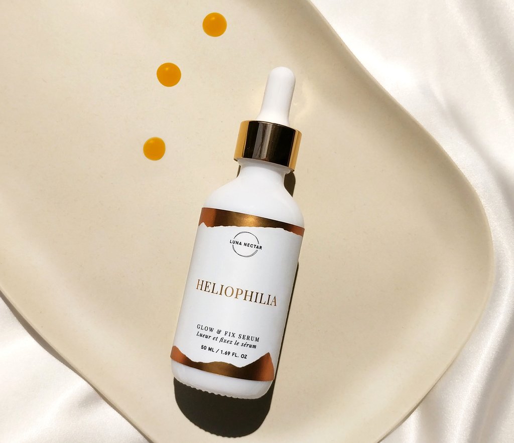 Luna Nectar Heliophilia Glow and Fix Serum Oil from Cynaglow Review