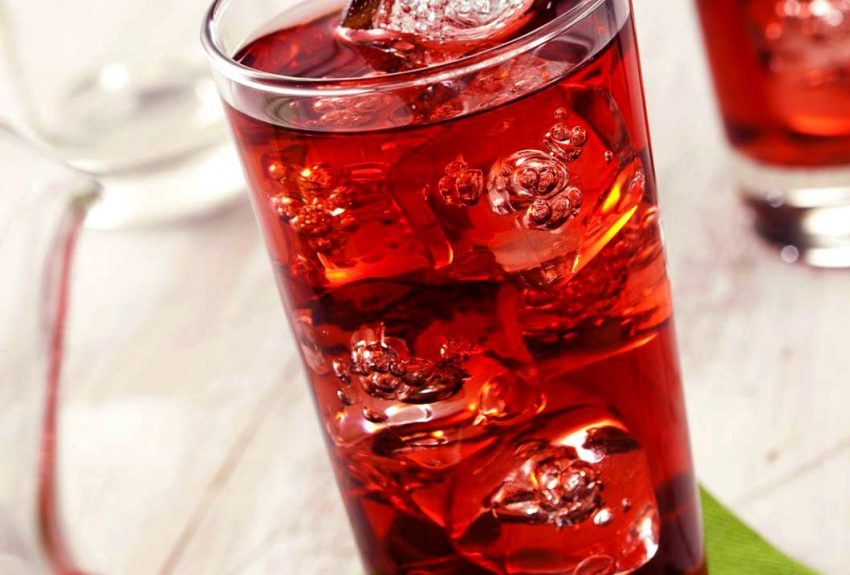 Hibiscus Iced Tea for Inflammation