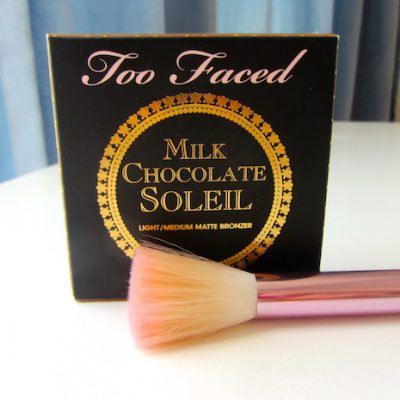 too faced milk chocolate bronzer my beauty bunny