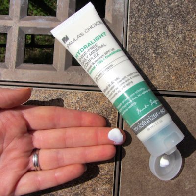 Paula's Choice Hydralight Sunscreen My Beauty Bunny