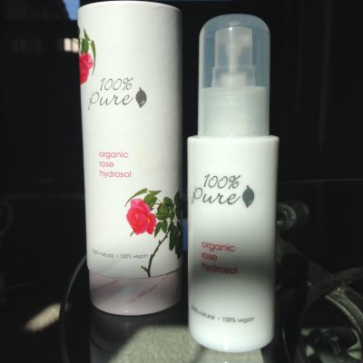 100 percent pure organic rose hydrasol