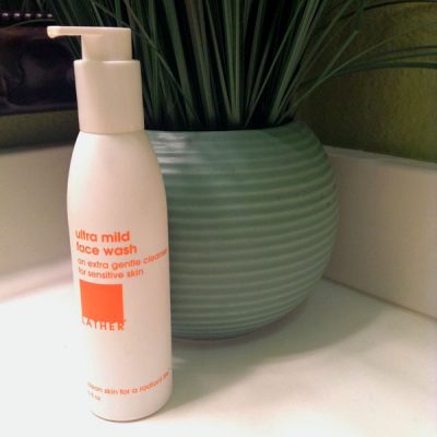 lather ultra mild face wash my beauty bunny