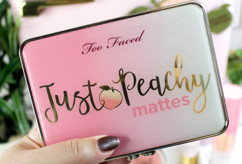 Too Faced Just Peachy Mattes Review and Giveaway