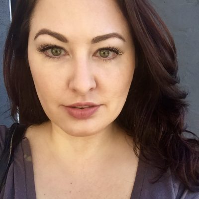 Every day makeup look with lash extensions