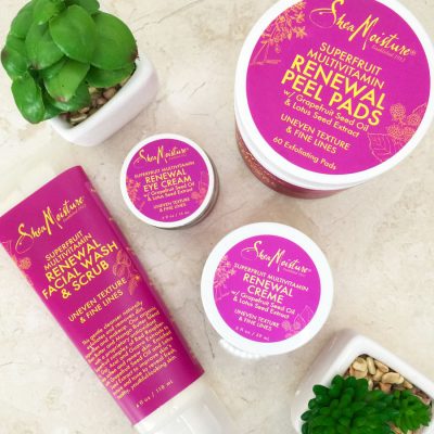 SheaMoisture Superfruit Complex Facial Line review by my beauty bunny