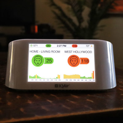 Air Visual Pro air quality monitor review