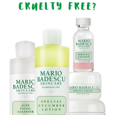 Is Mario Badescu Cruelty Free by popular Los Angeles cruelty free beauty blogger My Beauty Bunny