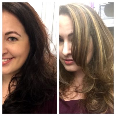 brunette to blonde patricia lynn laas hair studio