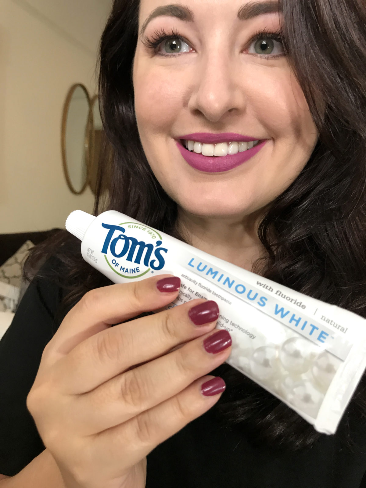 Toms of Maine Luminous White Cruelty Free Toothpaste