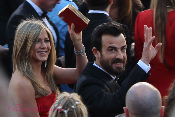 Jennifer Aniston and Justin Theroux Oscars 2013