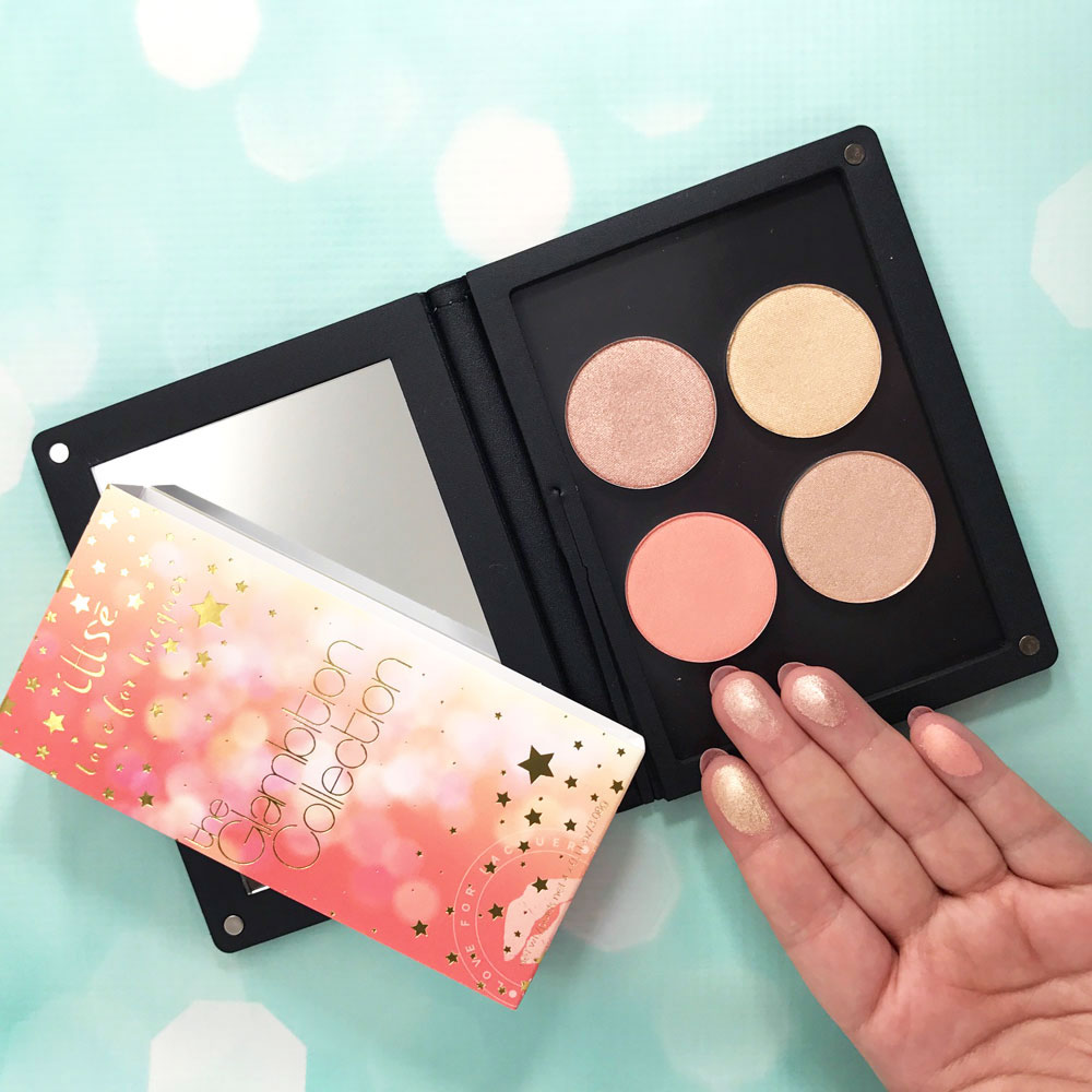 Ittse x Love for Lacquer Glambition Collection Highlighter and Blush Palette