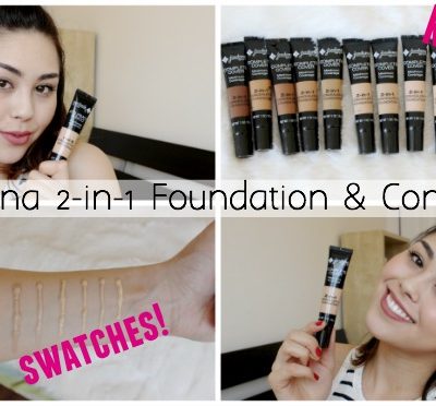 Jordana Concealer Swatches and Tutorial