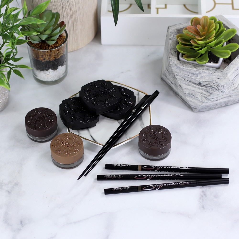 Kat Von D Eyebrow Product Review and Swatches by Los Angeles Beauty Blogger My Beauty Bunny
