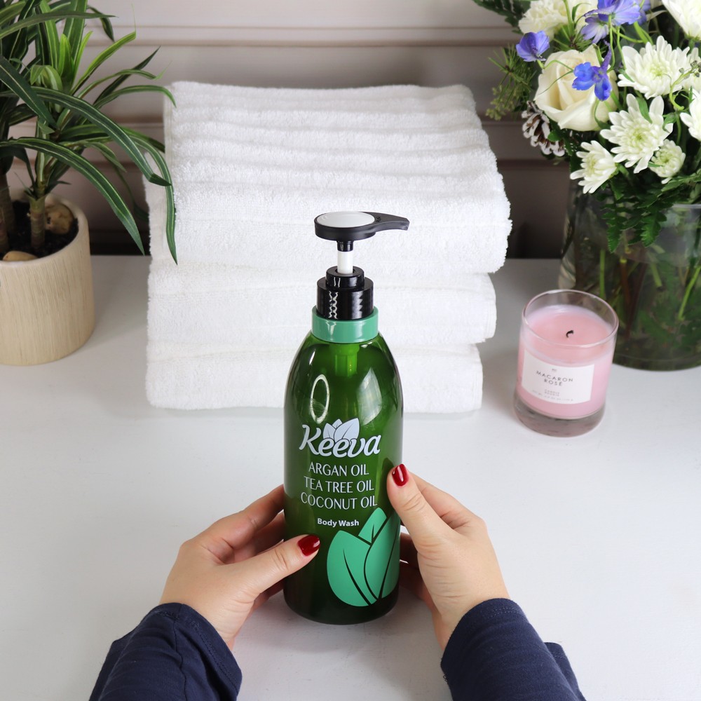 Keeva Organics Tea Tree Oil Body Wash - Why I Stopped Using Antibacterial Soap by LA cruelty-free beauty blogger My Beauty Bunny
