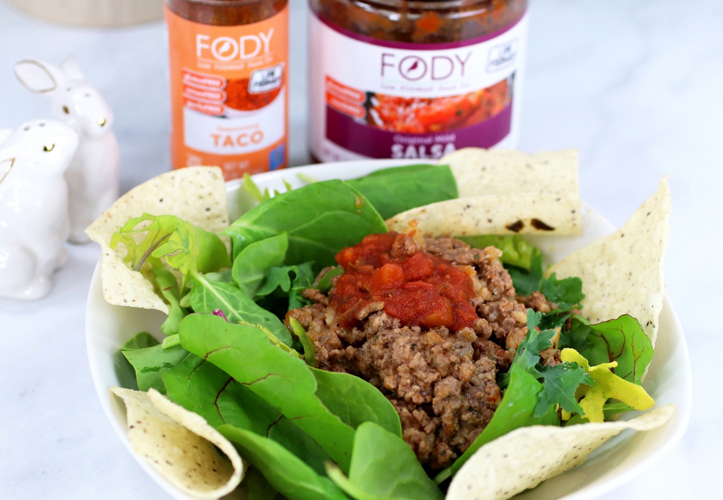 Low FODMAP Paleo Mexican Tortilla Salad Recipe by Popular Los Angeles Health Blogger, My Beauty Bunny