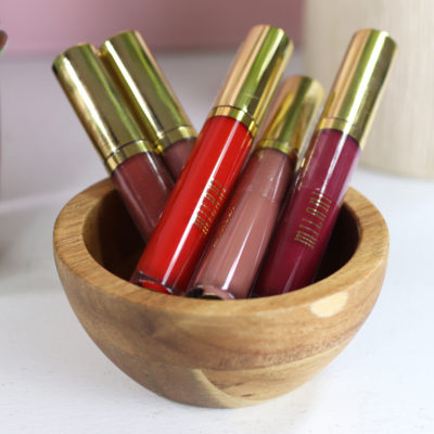 Milani Amore Shine Liquid Lipstick by cruelty free beauty blogger My Beauty Bunny