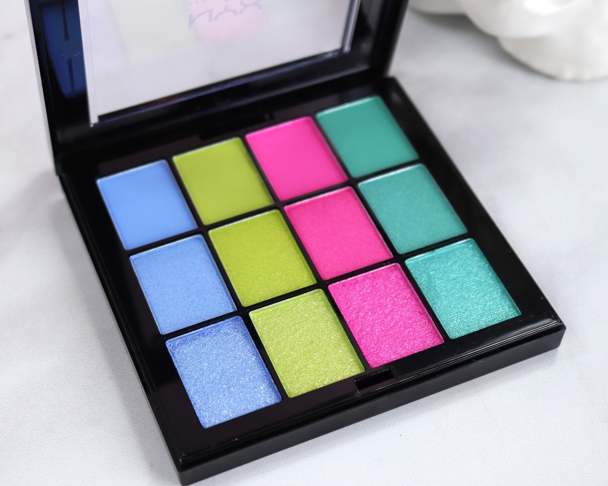 NYX Ultimate Electric Palette - Coachella Music Festival Makeup Ideas by Cruelty Free Beauty Blogger My Beauty Bunny