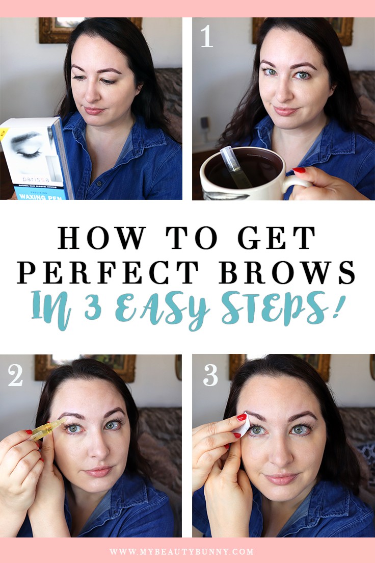 How to Get Perfect Brows in 3 Easy Steps by Cruelty Free Beauty Blog, My Beauty Bunny