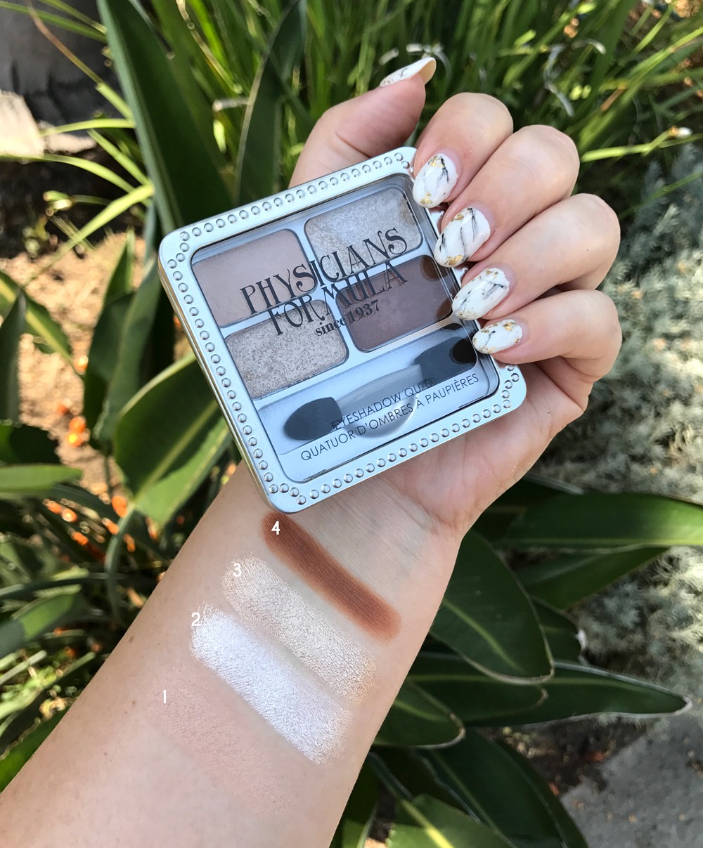 Physicians Formula Classic Nudes Eyeshadow Palette Swatches