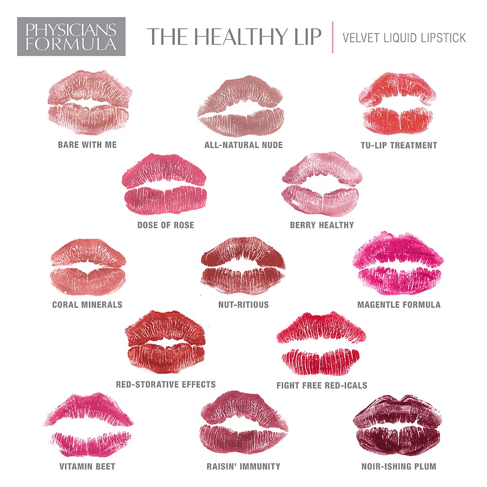 Physicians Formula Healthy Lip Velvet Swatches and Giveaway