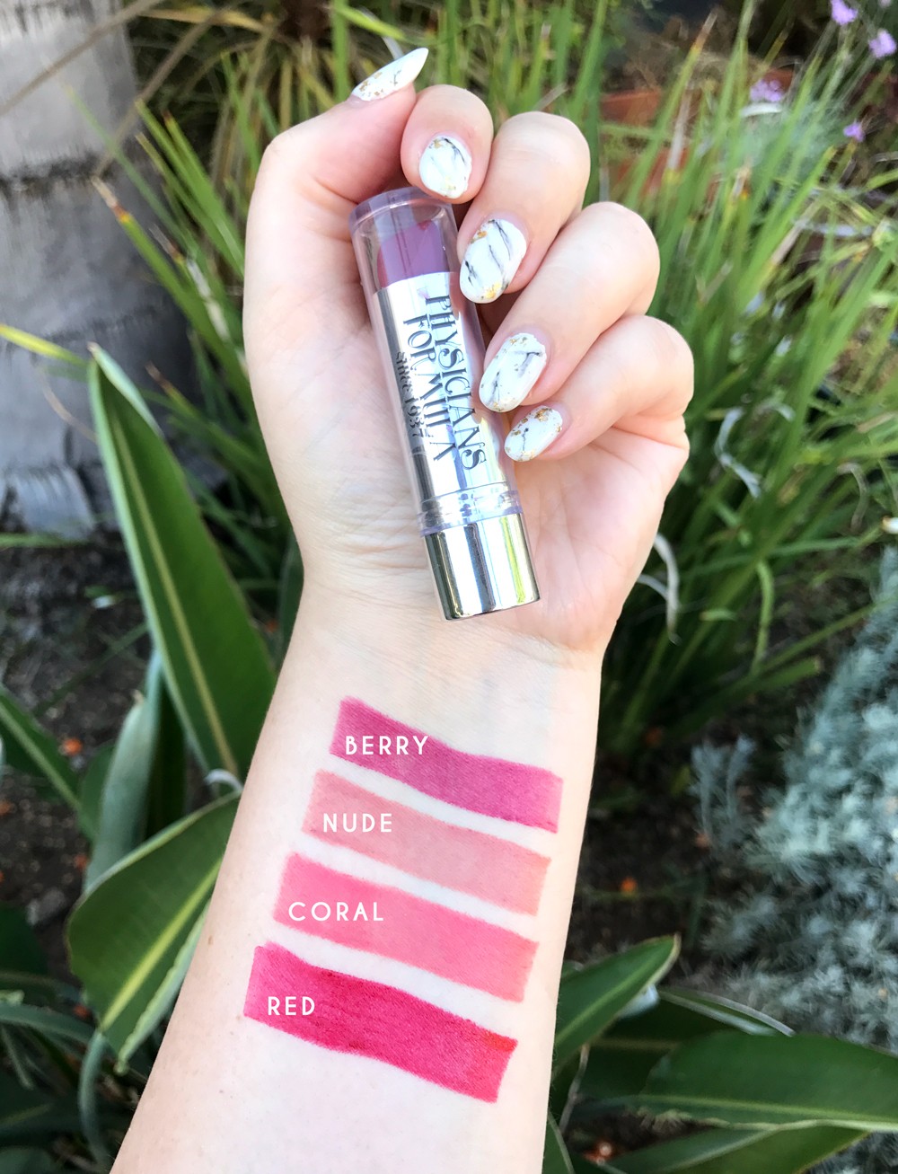Physicians Formula Lipstick Swatches