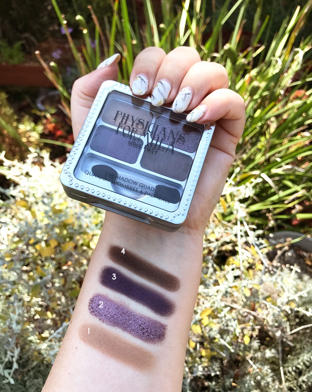 Physicians Formula Smoky Plums Eyeshadow Palette Swatches